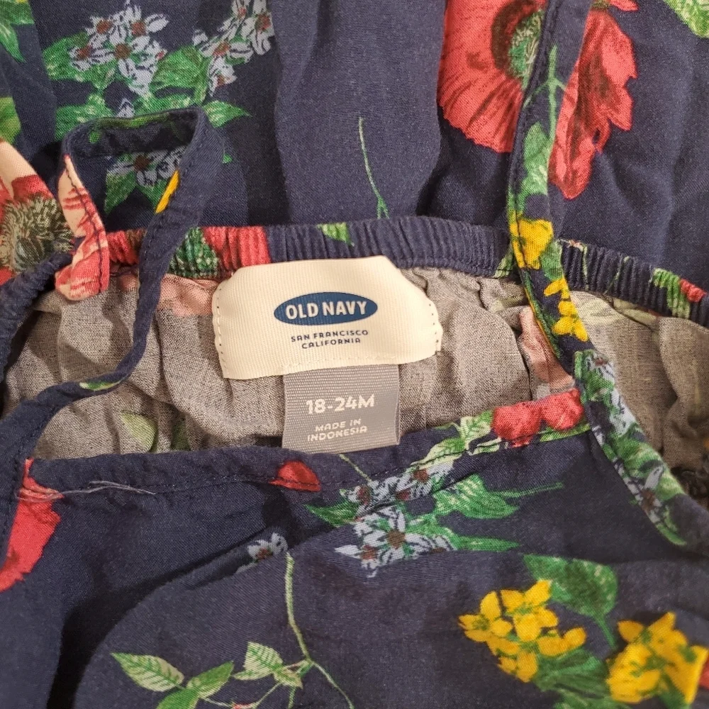 Old Navy 18-24M Floral Summer Dress